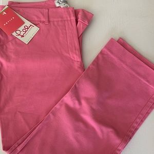 Lilly Pulitzer Megan Pants in Hibiscus Pink